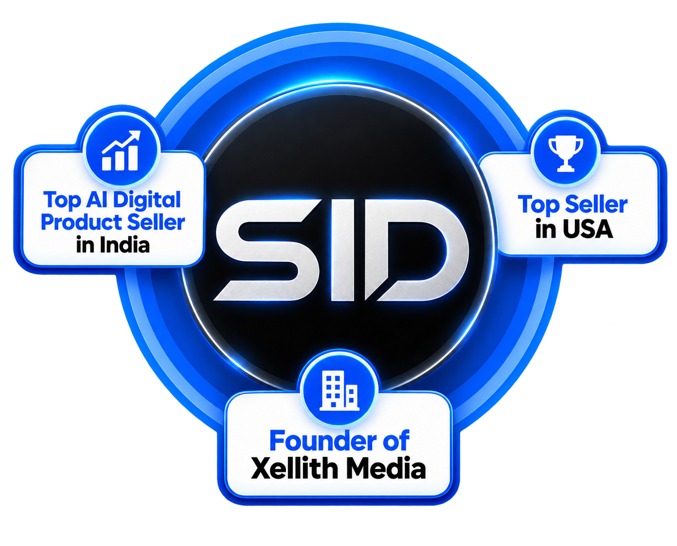 SID brand achievement badge